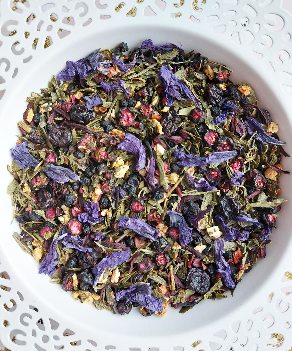 Concord Grape Jelly (Green Tea) Dessert by Deb Organic Teas