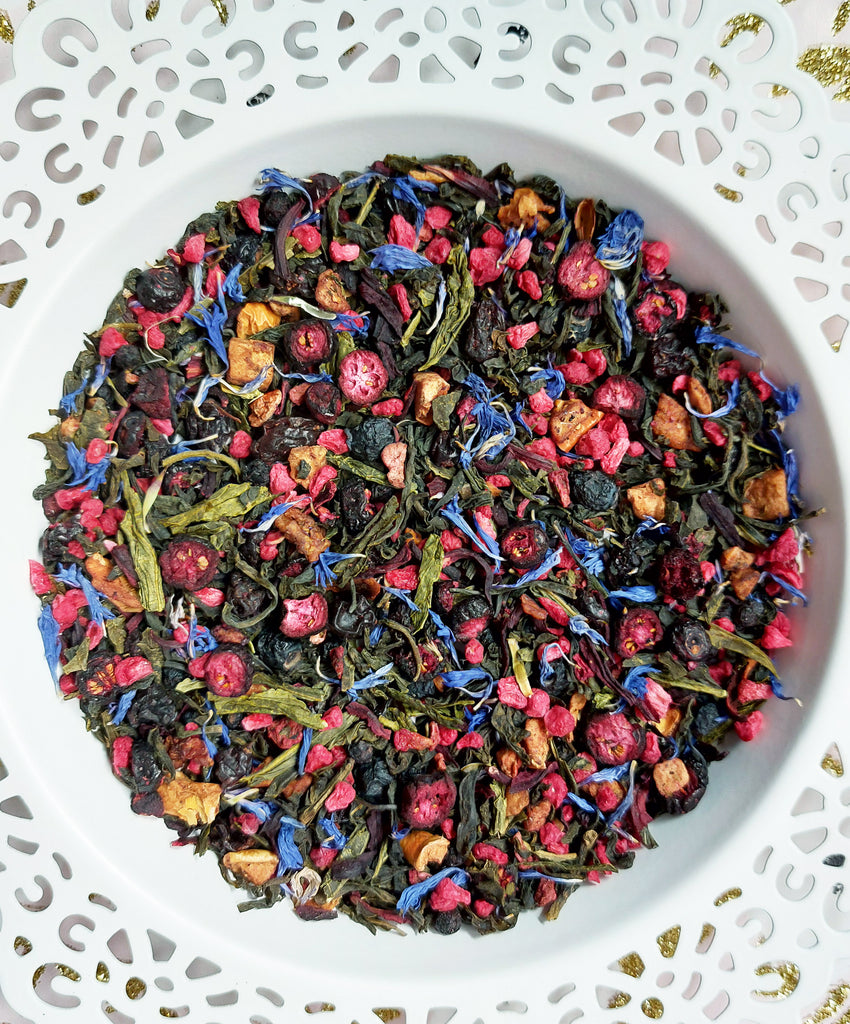 Blue Raspberry Lolly (Green Tea)