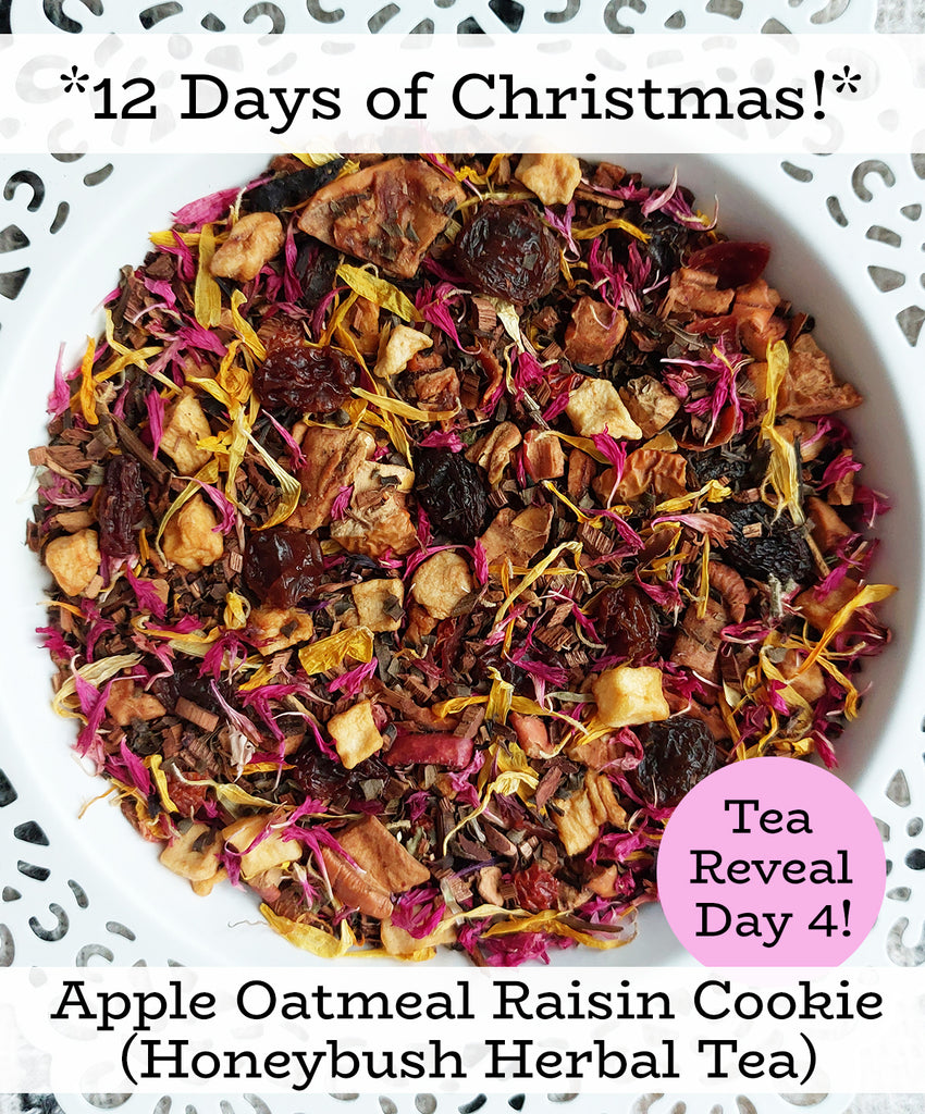 Apple Oatmeal Raisin Cookie (Honeybush Herbal Tea)