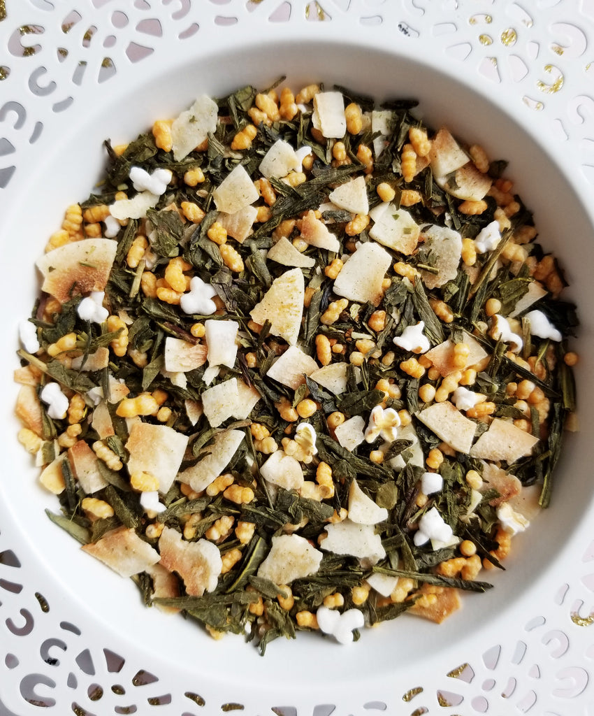 Marshmallow Crispy Square (Green Tea)
